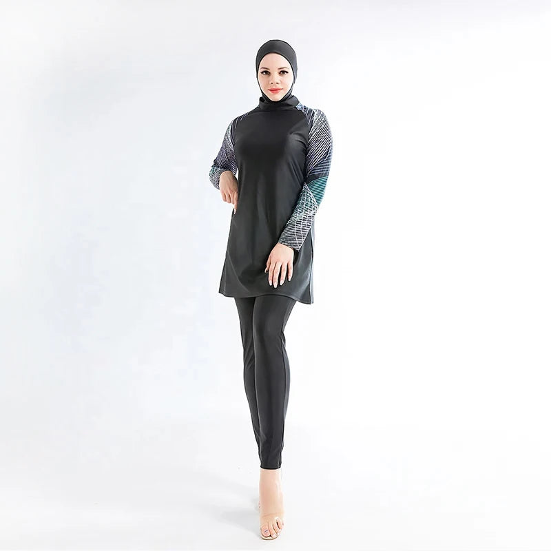 Swimwear with Hijab, Modest Swimwear, Islamic Swimwear, Muslim Women's
