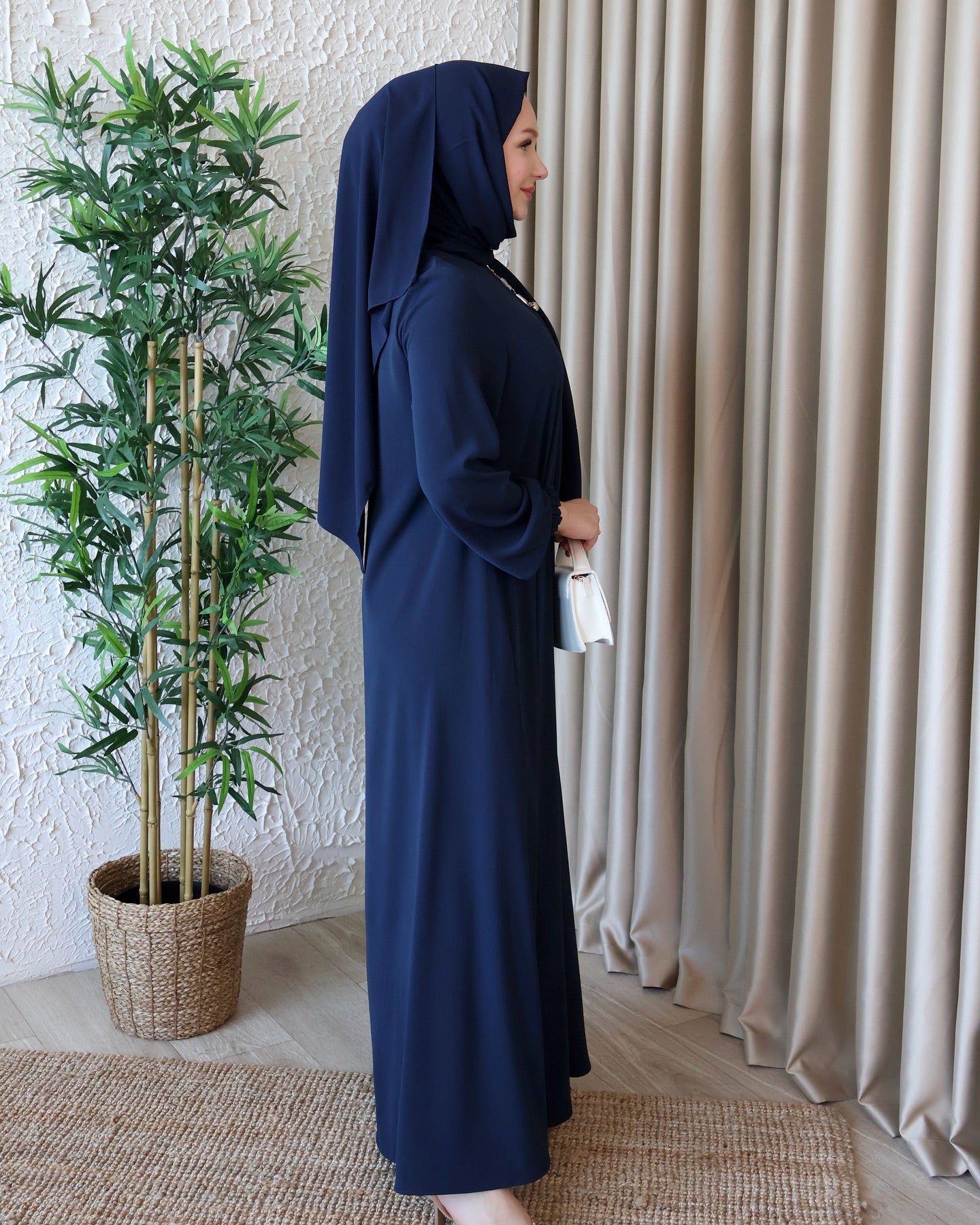 Elegant Baumwolle Cotton Abaya – Modest and breathable fabric