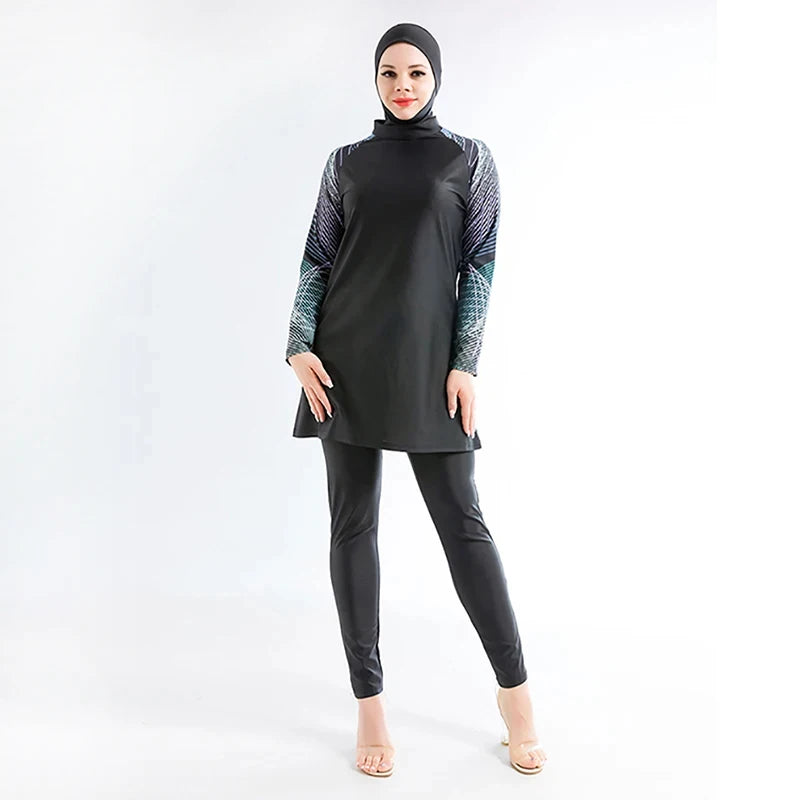 Swimwear with Hijab, Modest Swimwear, Islamic Swimwear, Muslim Women's