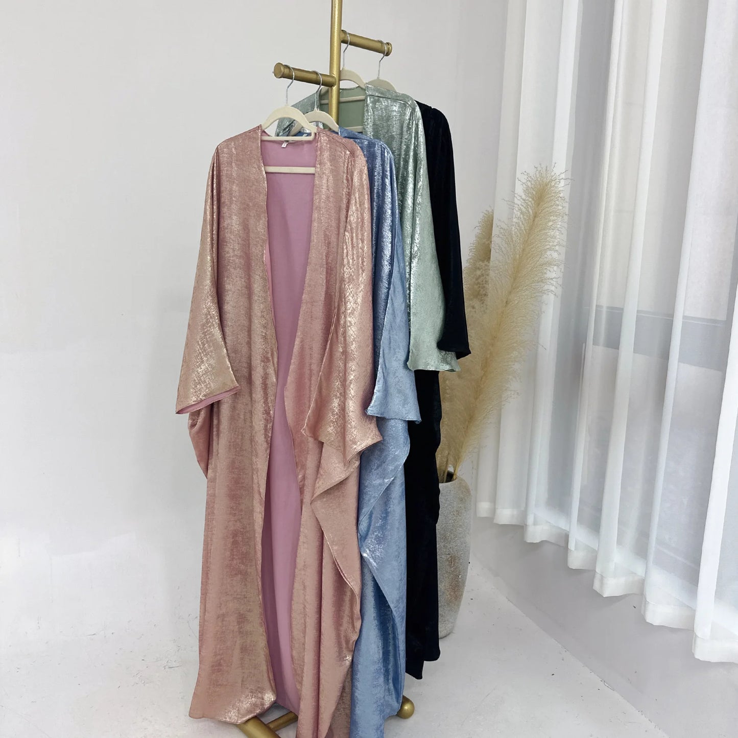 Abayas Open Front Cardigan.