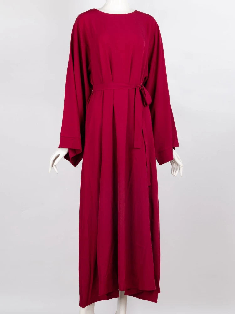 Autumn Elegant Women Muslim Dress Abaya.