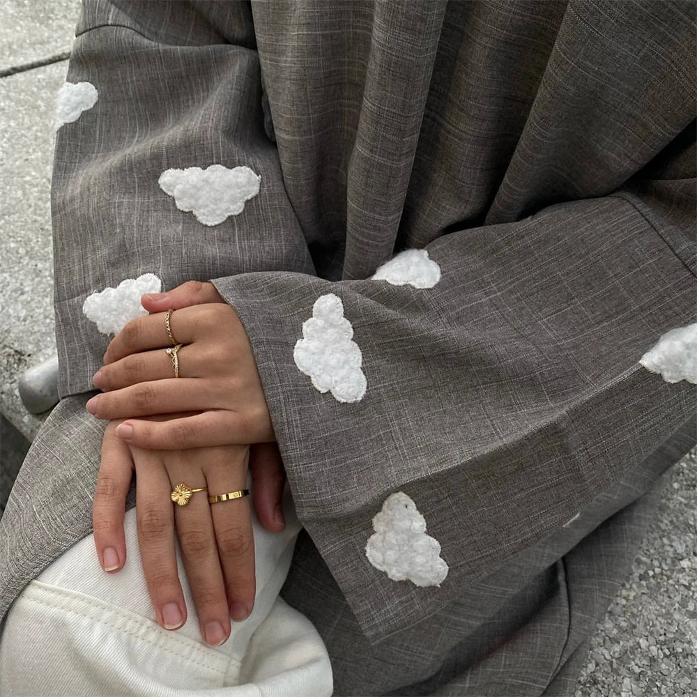 Abaya elevates your modest fashion with this cozy-chic abaya.