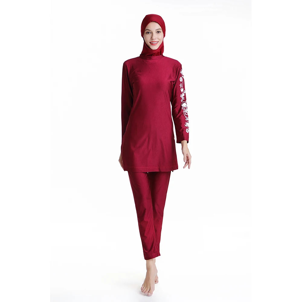 Swimwear with Hijab, Modest Swimwear, Islamic Swimwear, Muslim Women's