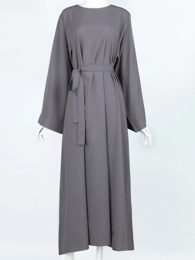 Autumn Elegant Women Muslim Dress Abaya.