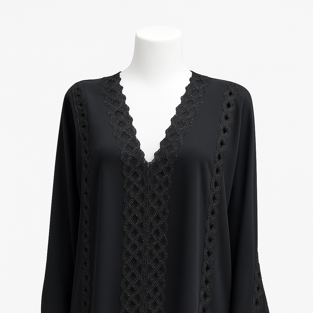 Luxury abaya with modern design