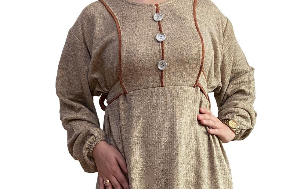 Islamic Egyptian Cotton Arabic Abaya Galabeya Jilbab Dress Muslim Galabya Hijab Hand made embroidery
