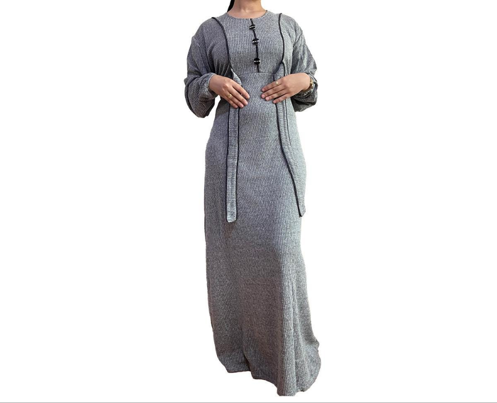 Islamic Egyptian Cotton Arabic Abaya Galabeya Jilbab Dress Muslim Galabya Hijab Hand made embroidery