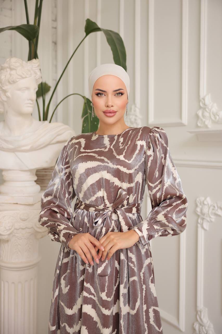 Maxi Dress – Brown Color Only