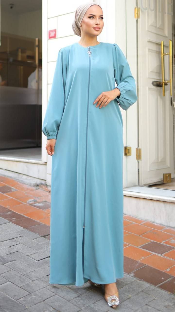 Classic Abaya Dress – Polyester Weaving Fabric