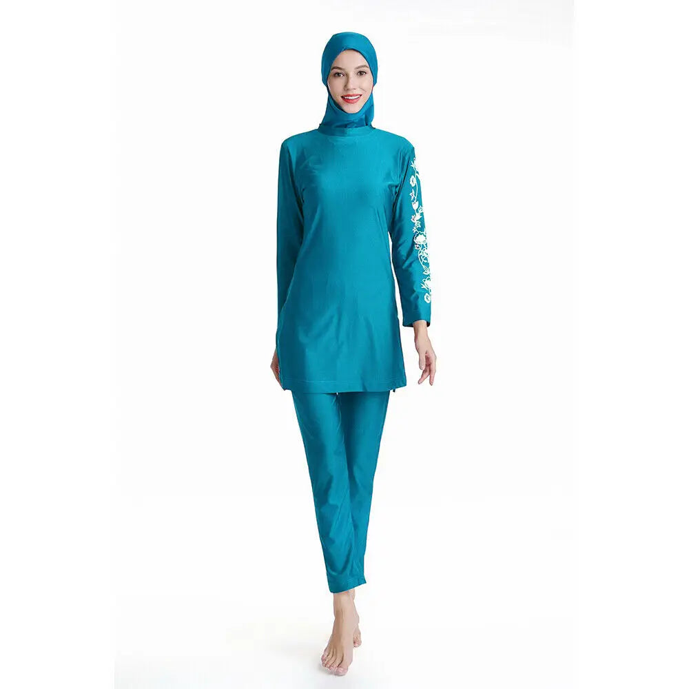 Swimwear with Hijab, Modest Swimwear, Islamic Swimwear, Muslim Women's