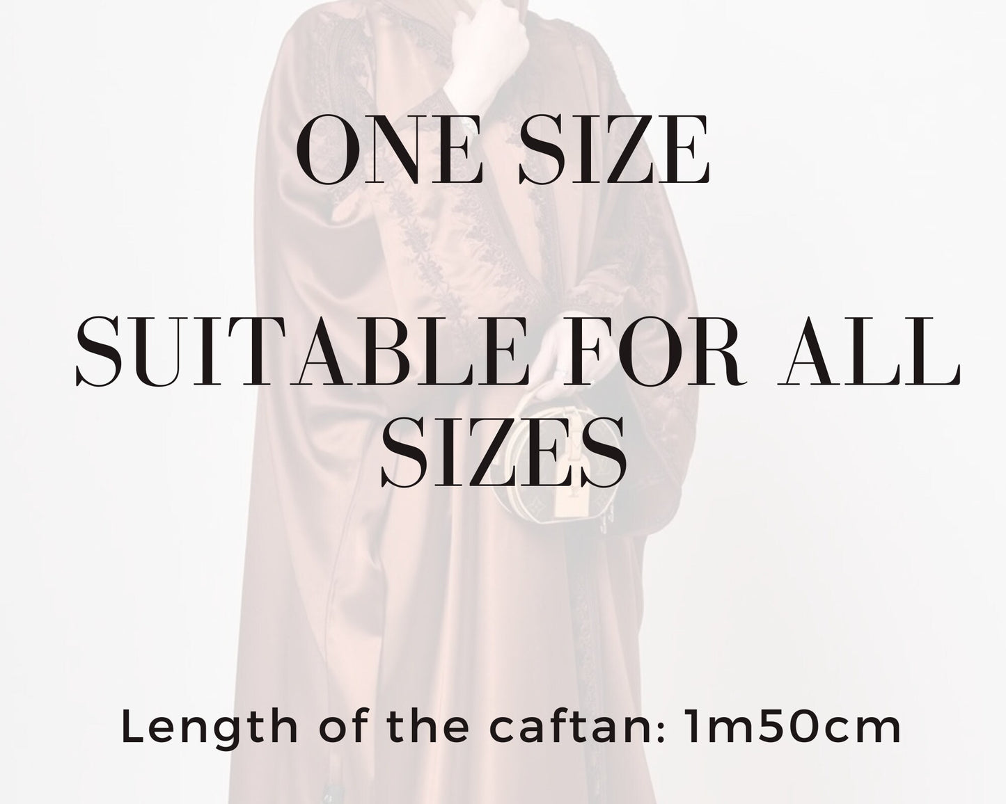 Trendy Red-Brown open caftan, Embroidered moroccan kaftan, Abaya, Arabic dress, Moroccan kimono, Gift for her, Birthday or maternity gift.