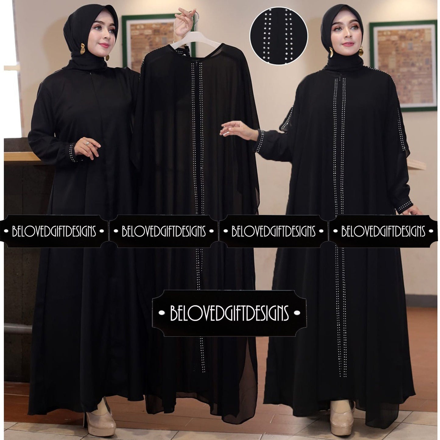 CAMELLIA ABAYA / Abaya saudi arabia-turkish abaya-open abaya-abaya hajj and umrah, Long Turkish abaya gamis