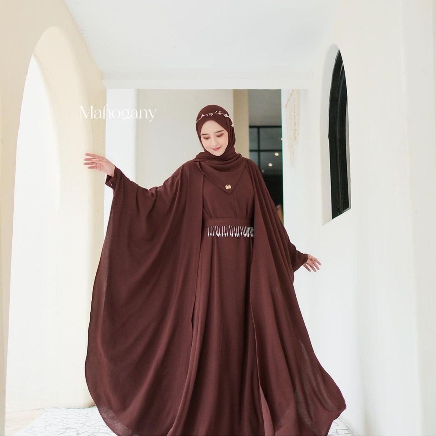 Muslim Wedding Dress, Islamic Dress, Bridesmaid Dress, Kaftan White, Islamic Wedding Attire, Nikkah Dress, Muslim Abaya, Dress for eid