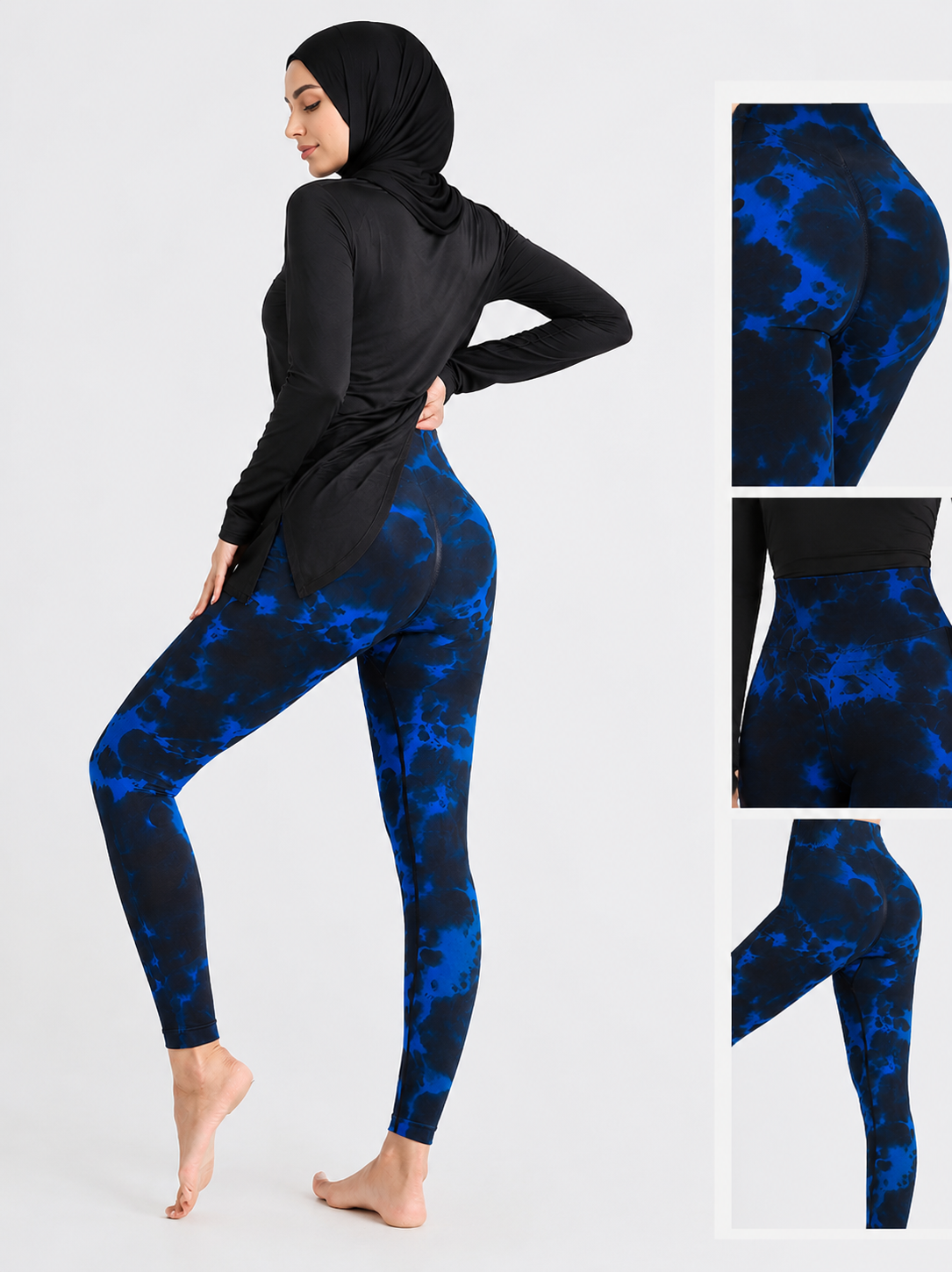 Gym Pants Hijab Workout Leggings | High Waist | Modest Activewear Women