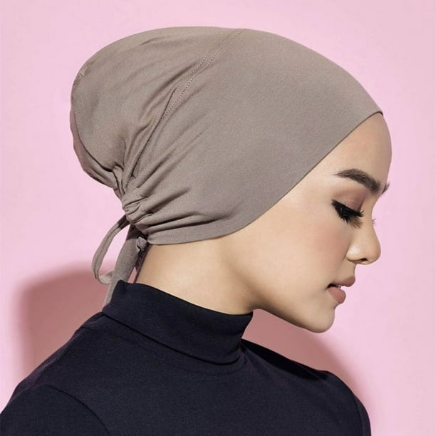Soft Modal Muslim Turban – Tie Under Cap, Islamic Hijab Underscarf