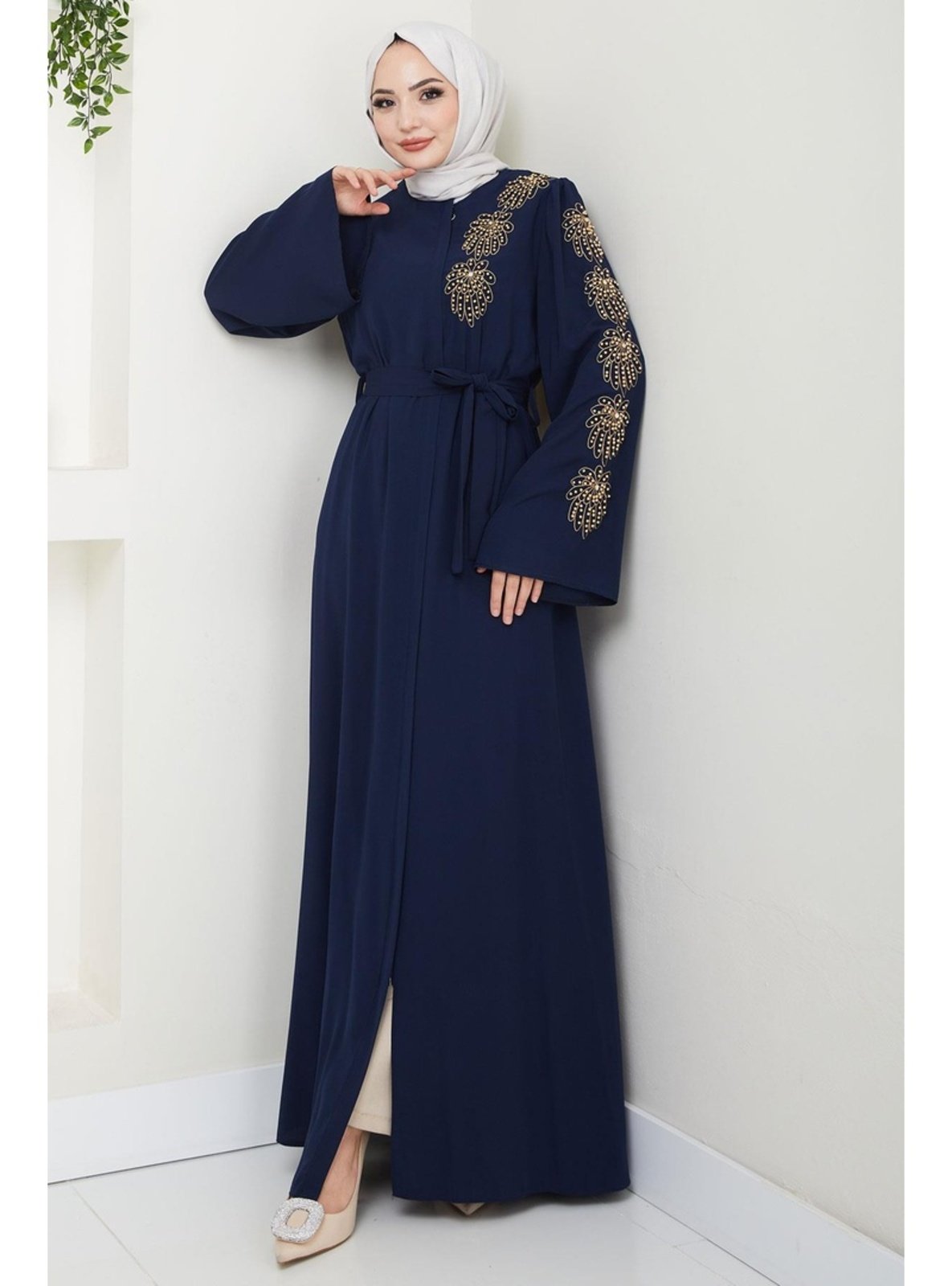 Navy Blue - Abaya