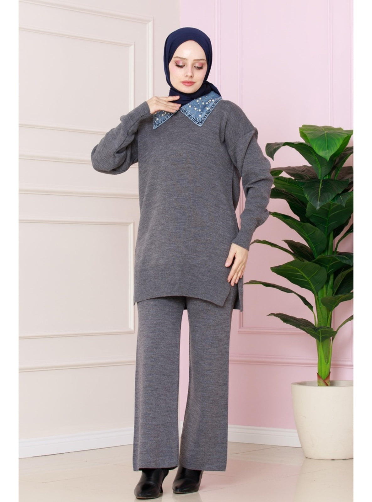 Anthracite - Knit Suits