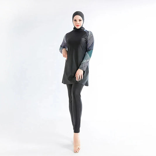 Swimwear with Hijab, Modest Swimwear, Islamic Swimwear, Muslim Women's