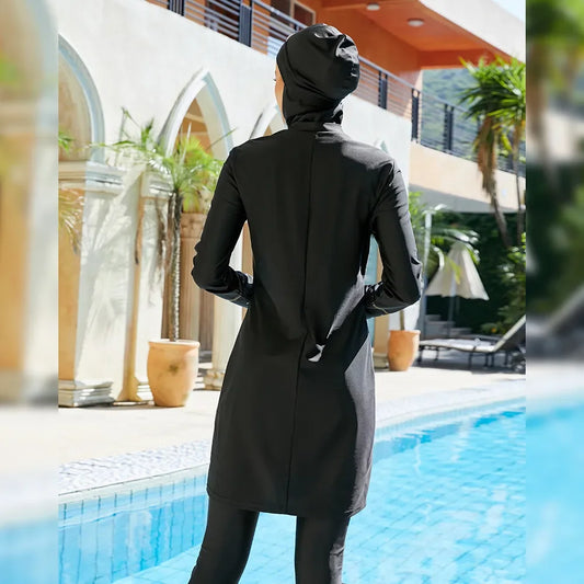 Swimwear with Hijab, Modest Swimwear, Islamic Swimwear, Muslim Women's