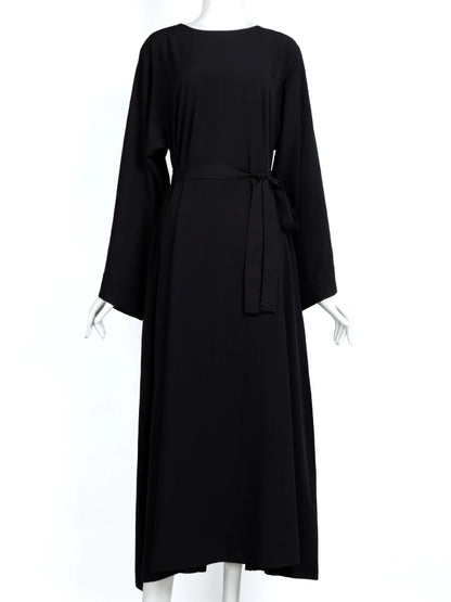 Autumn Elegant Women Muslim Dress Abaya.