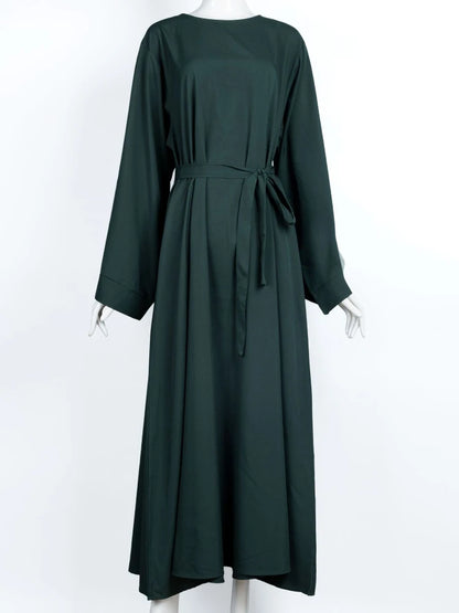 Autumn Elegant Women Muslim Dress Abaya.