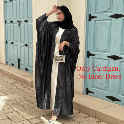 Abayas Open Front Cardigan.