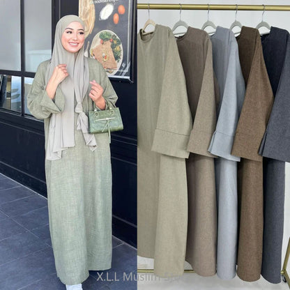 Closed abaya pairs comfort with class—perfect for your everyday modest look.