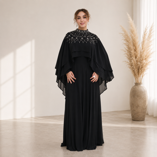 Abaya for | Dubai Style Maxi Dress | Elegant Modest Islamic Dress | Eid, Ramadan & Party Wear