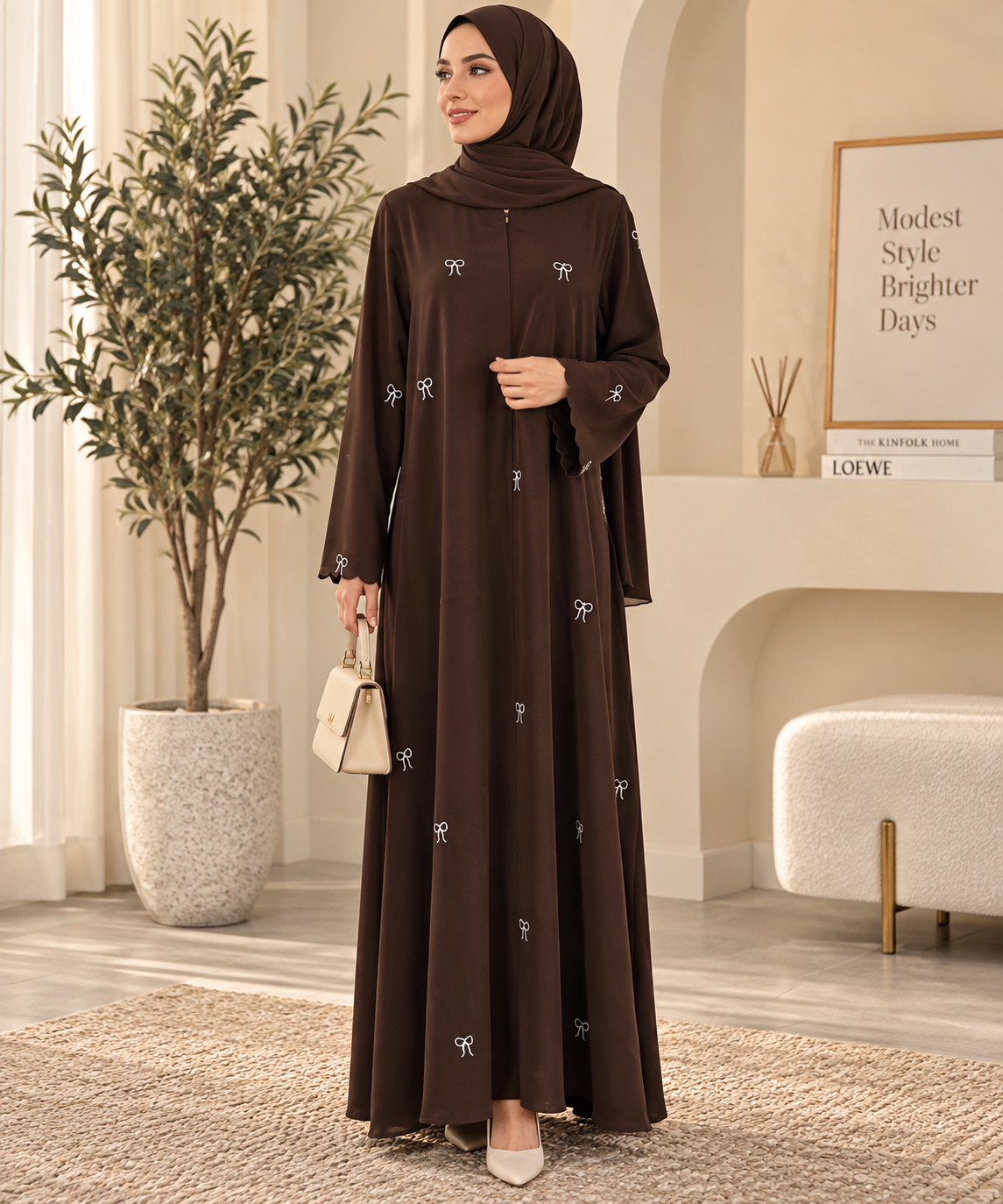 New Nida Embroidery Abaya
