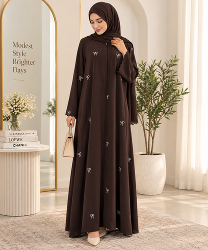 New Nida Embroidery Abaya