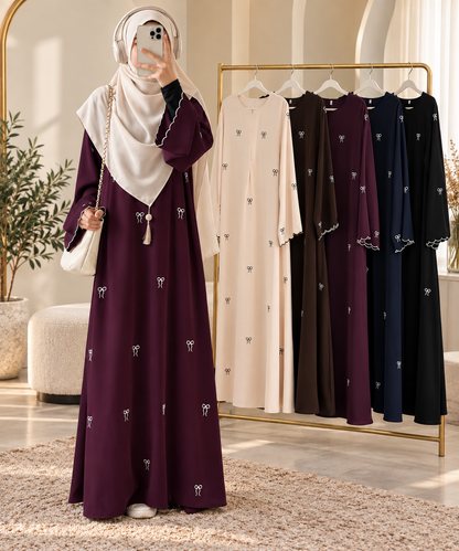 New Nida Embroidery Abaya