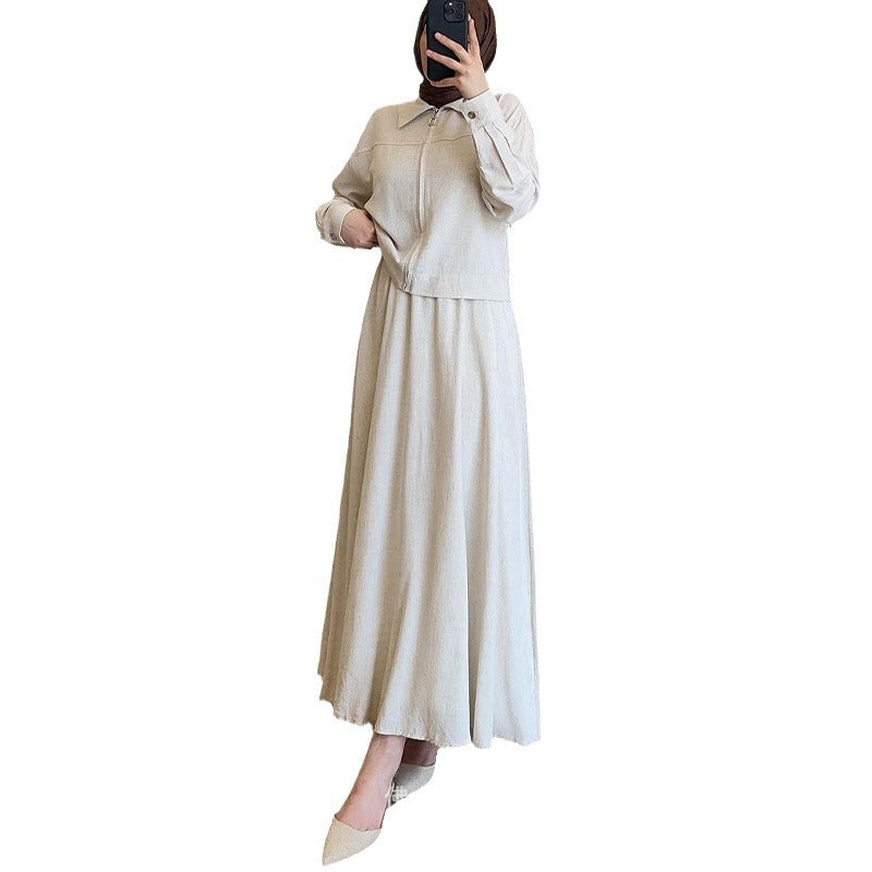 Effortless Elegance Meets Modest Style