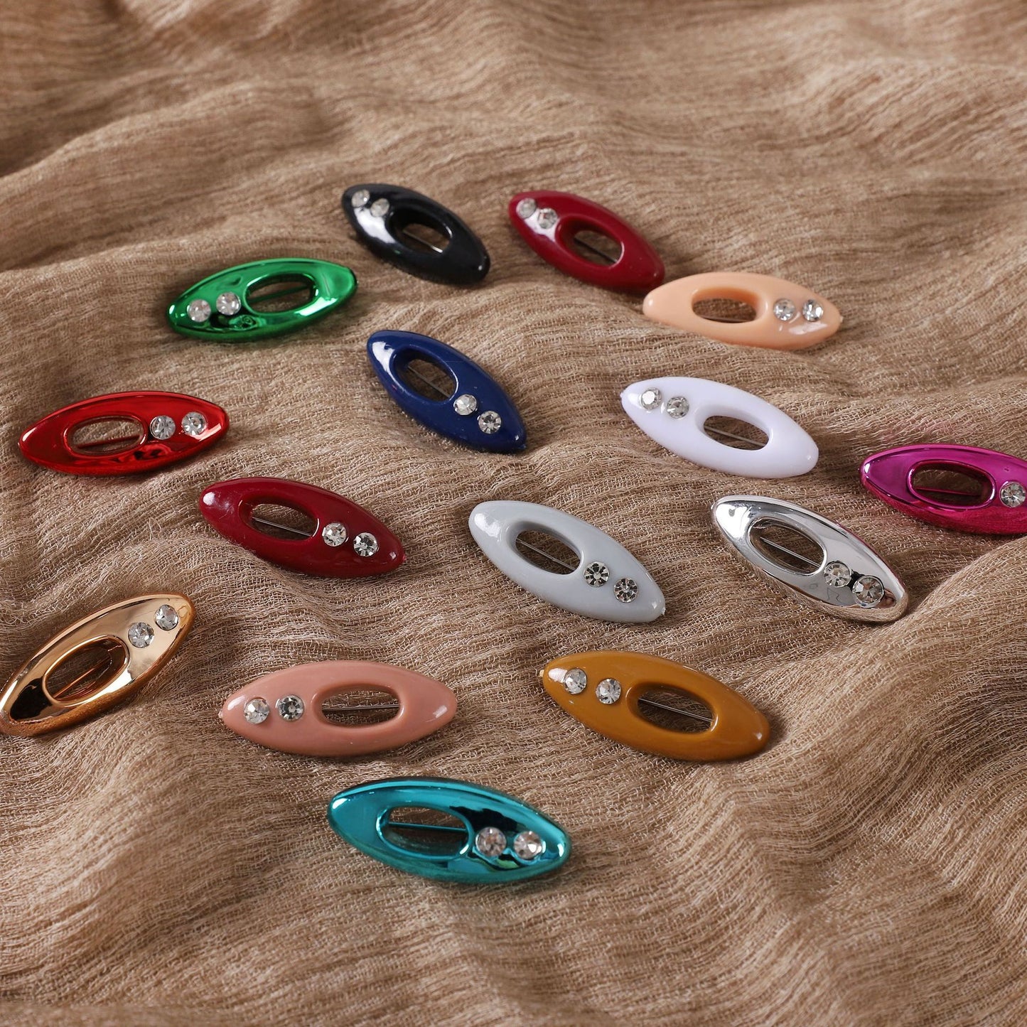 Secure Hijab Fastening Pins – Multi Color Set