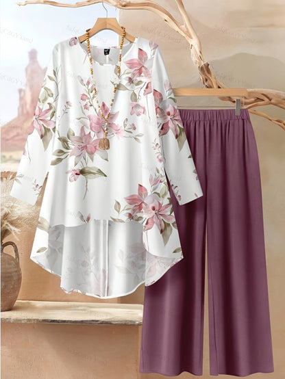 Two-Piece Suit Long-Sleeved Pants