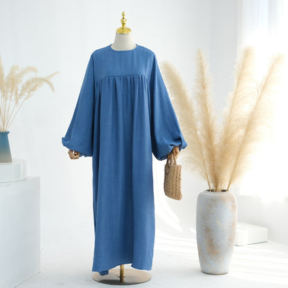Breastfeeding Abaya: Comfortable Modest Full-Length Loose Fit Dress