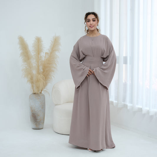 Elegant Batwing Sleeve Modest Abaya – Relaxed Fit Maxi Dress