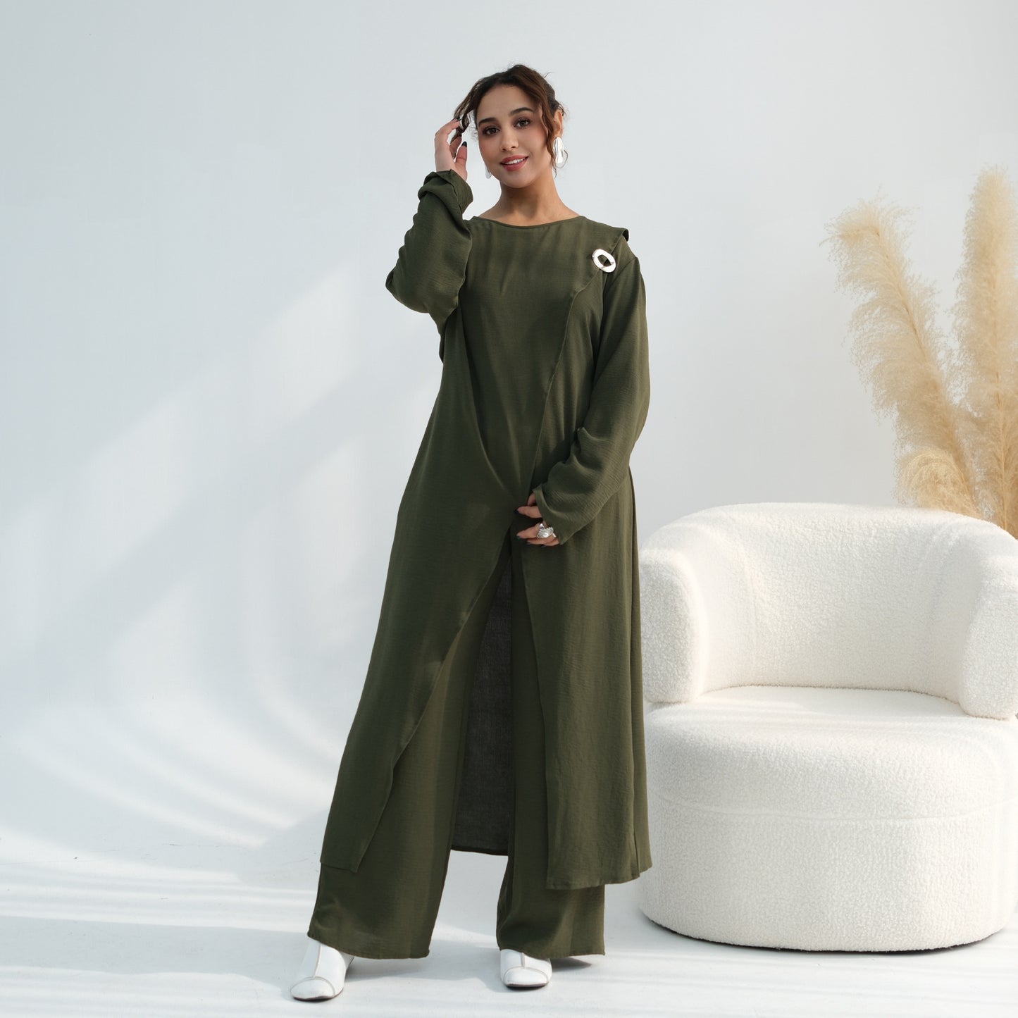 Elegant Modest Maxi Dress – Premium Cotton