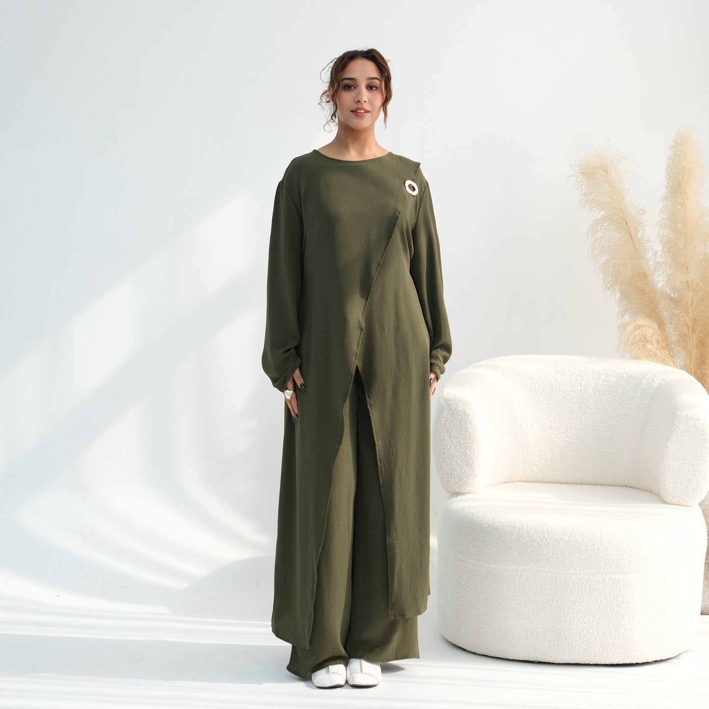 Elegant Modest Maxi Dress – Premium Cotton
