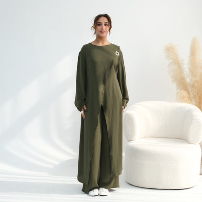 Elegant Modest Maxi Dress – Premium Cotton
