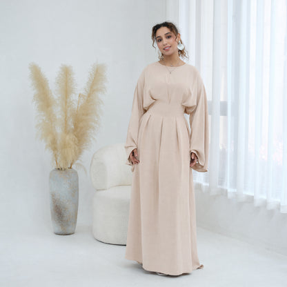 Elegant Batwing Sleeve Modest Abaya – Relaxed Fit Maxi Dress