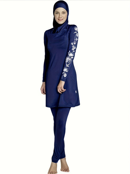 Modest Swimwear Set with Hijab – Summer Ready.