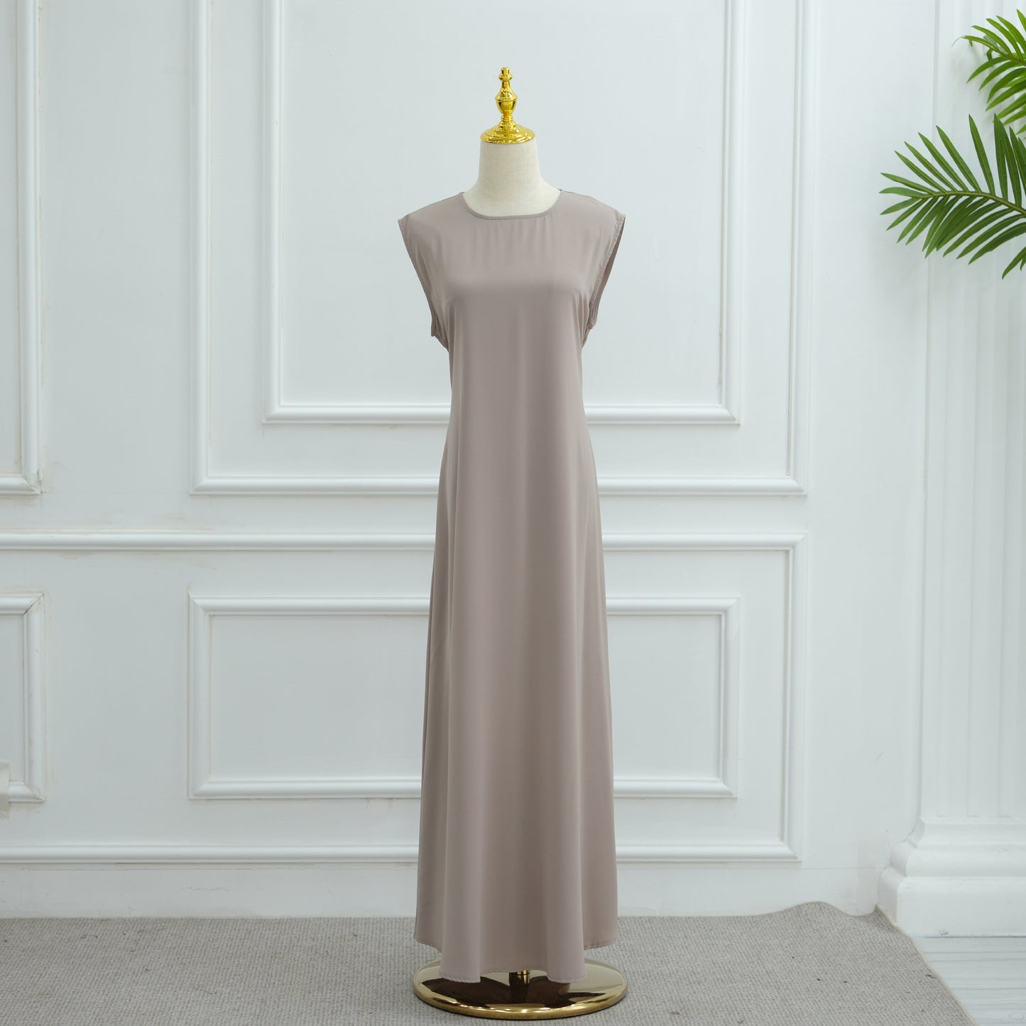 Elegant Cotton Maxi Dress – Lightweight Summer