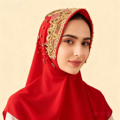 Simple, stylish, and versatile — this beautiful hijab