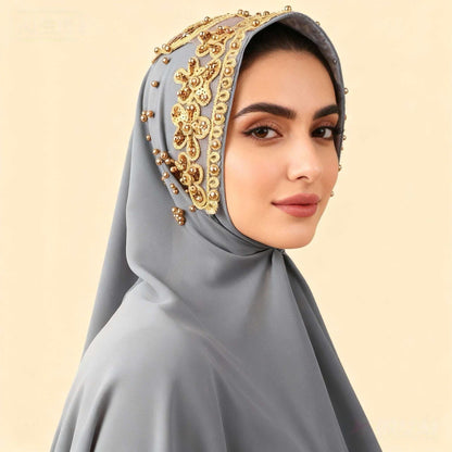 Simple, stylish, and versatile — this beautiful hijab