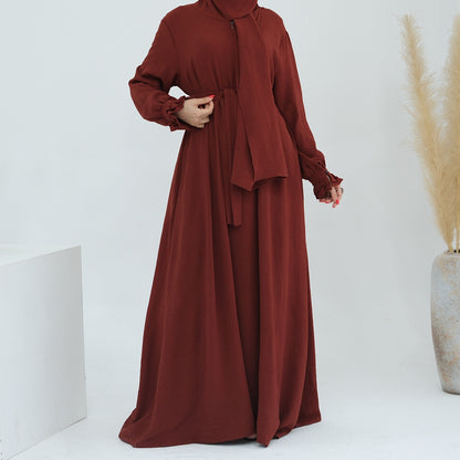 Elegant Loose-Fit Modest Abaya – Full-Length Islamic Dress