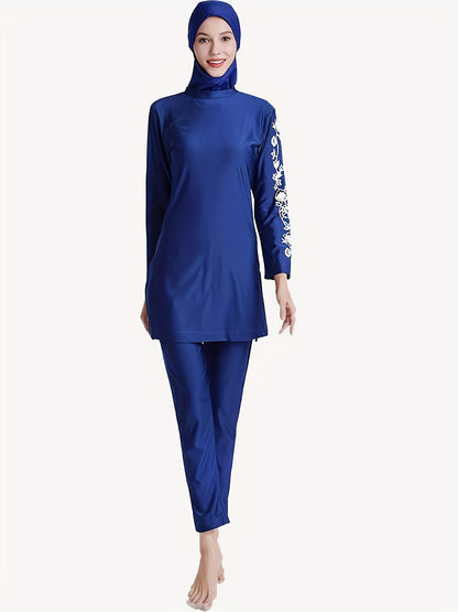Modest Swimwear Set with Hijab – Summer Ready.