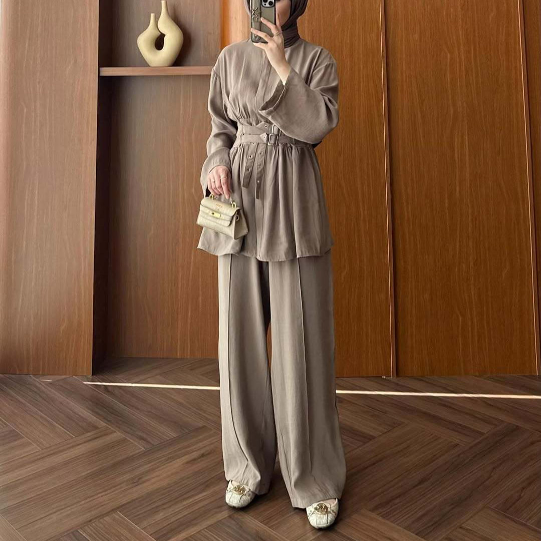 Elegant Modest Two-Piece Set | Anab Abaya