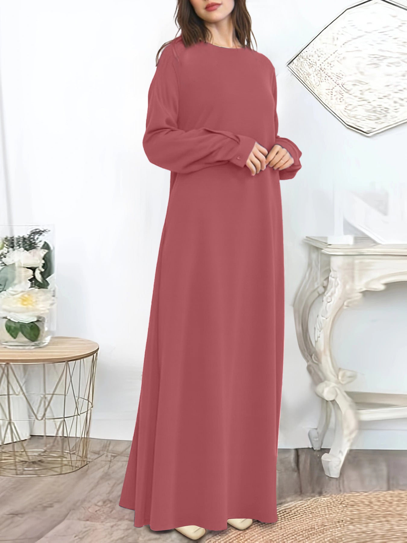 Simple Modest Maxi Dress