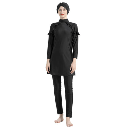 Modest Swimwear Set with Hijab – Summer Ready.