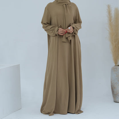 Elegant Loose-Fit Modest Abaya – Full-Length Islamic Dress